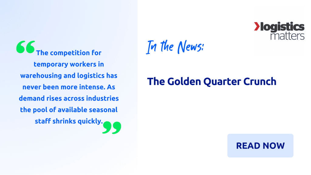 Logistics Matters: The Golden Quarter Crunch