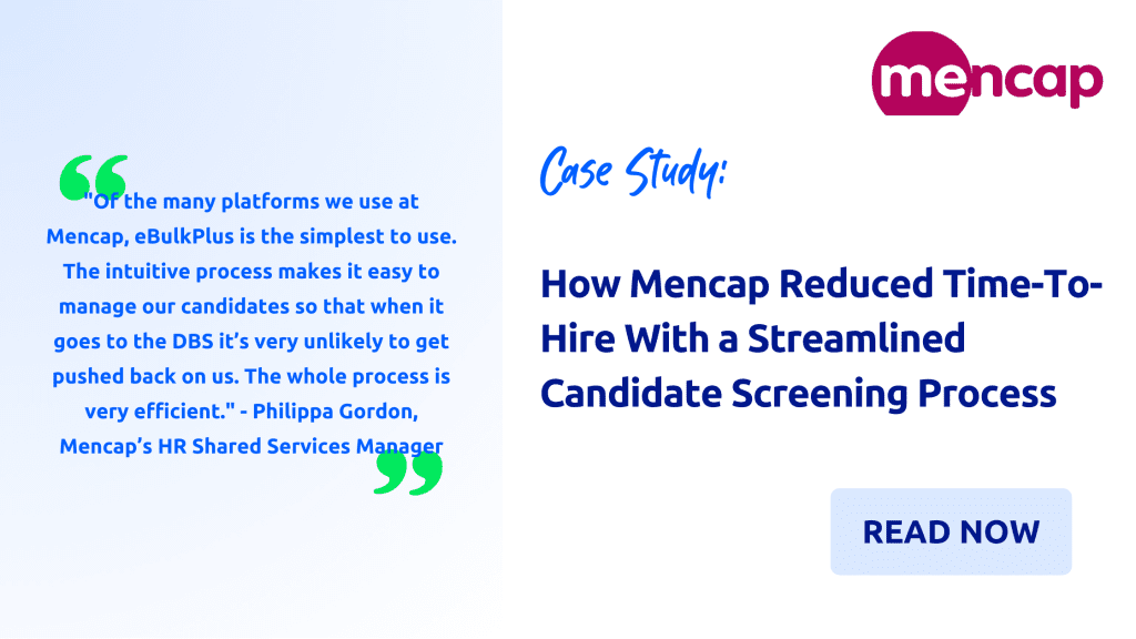 How Mencap Reduced Time-To-Hire From Six to Three Weeks With a Streamlined Candidate Screening Process