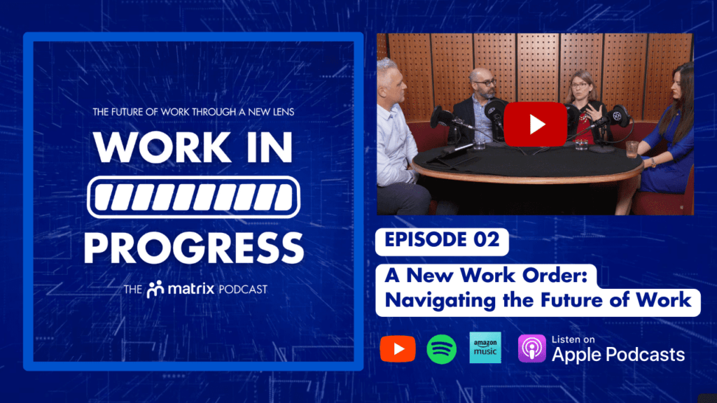Recruiter covers the Launch of the Matrix Podcast "Work In Progress" Episode 2,
