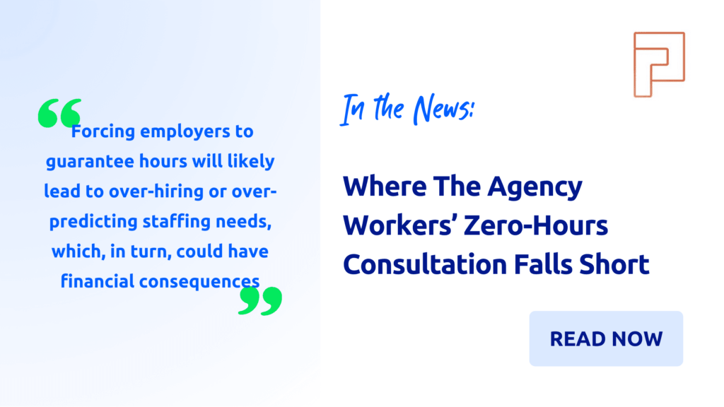 Personnel Today: Where The Agency Workers’ Zero-Hours Consultation Falls Short