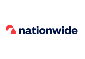 Red and blue Nationwide logo with a stylised house icon.