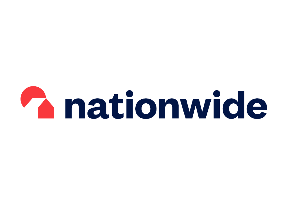Red and blue Nationwide logo with a stylised house icon.